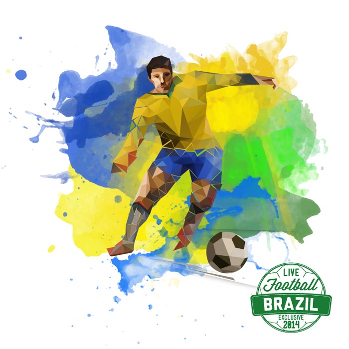 2014 Brazil World Cup Vectors