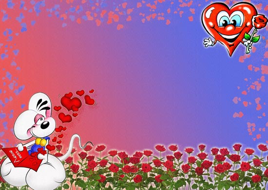 flowers cartoon background. cartoon backgrounds with