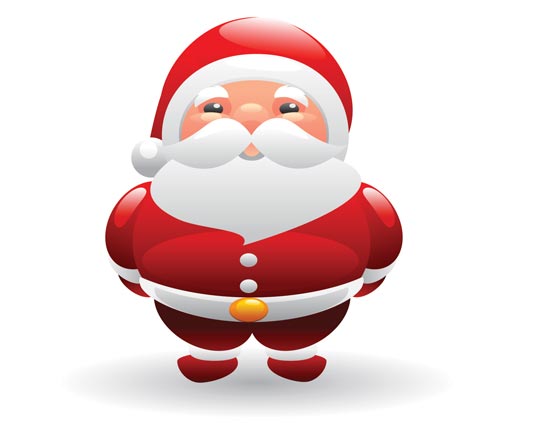 santa clipart vector - photo #44