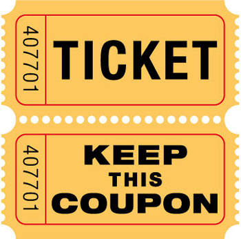 Ticket coupon vector models