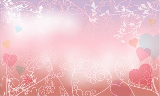 Vector wedding backgrounds