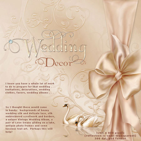 Wedding Backgrounds on Wedding Ornaments Frames And Backgrounds
