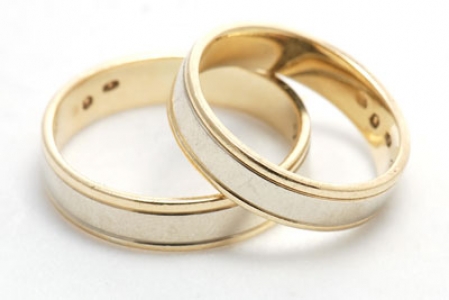 Model wedding rings
