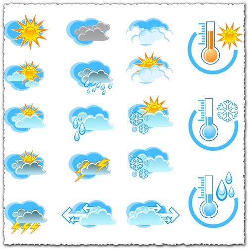 weather icons cloudy. Weather icons image
