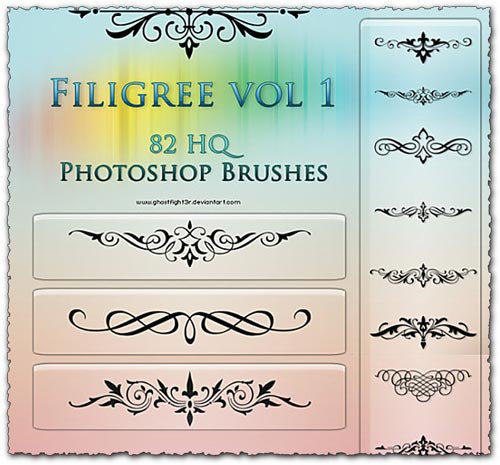 Fileserve – 82 Photoshop tribal tattoo brushes