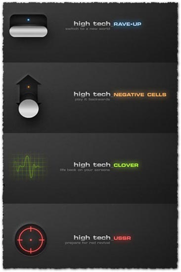 High Tech icons