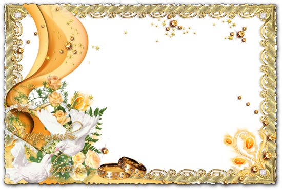 Photoshop wedding frame This one is a true looker great for any wedding 