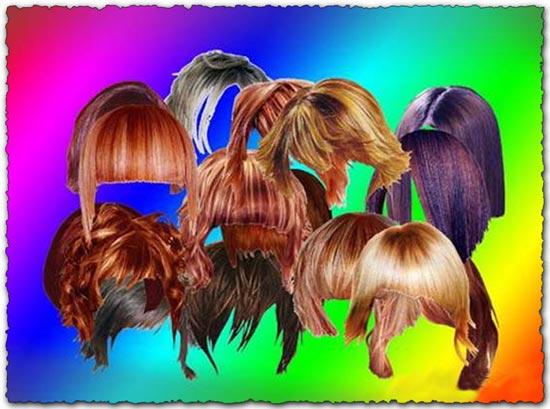 hairstyle photoshop. Photoshop hairstyle templates