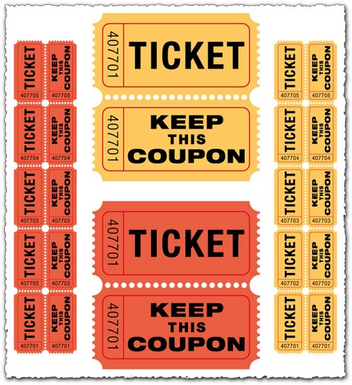 ticket coupon