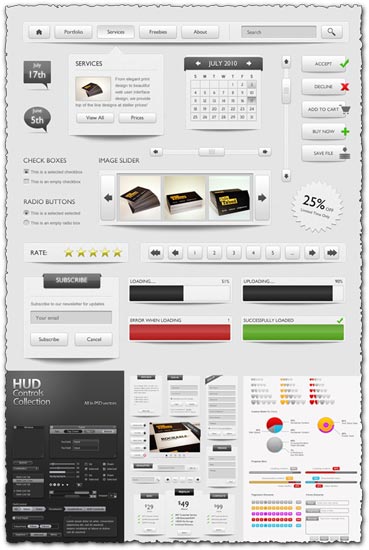 Photoshop web 2.0 elements