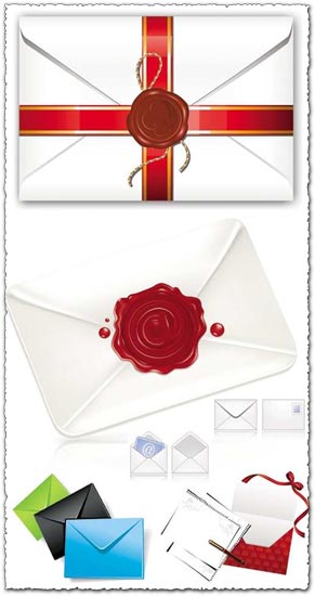 Give a little color to your envelope vector designs