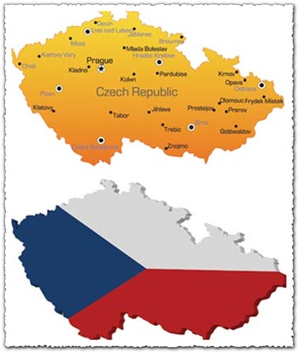 Czech republic map
