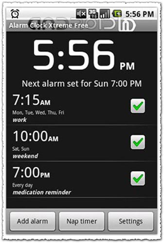 Alarm Clock Xtreme 2.2.1 Android application