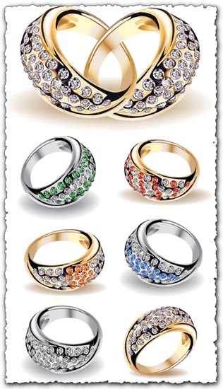 Looking for some wedding rings vectors Well then you came to the right 