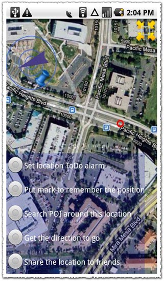 Advanced GPS Map 3.5.21 Android application