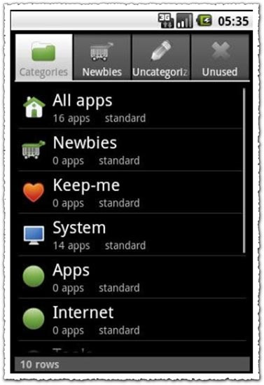 Auto App Organizer 3.45 Android application