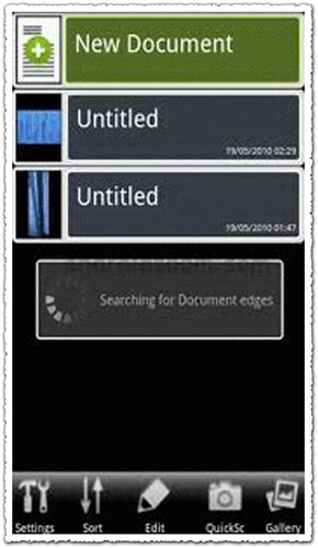 DocScanner 1.65 Android application