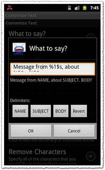Enhanced Gmail Reader 1.0 Android application