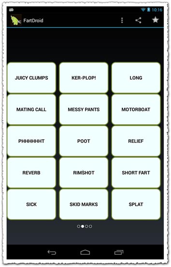 FartDroid 4.02 Android application