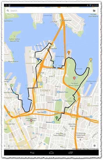 Google Maps 5.2.1 Android application