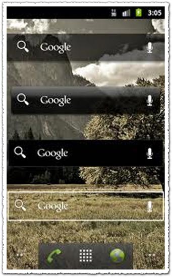 Google Voice Black Widget 0.4.2.24 Android application
