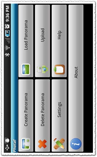 Photaf 3D Panorama Pro 2.6.2 Android application