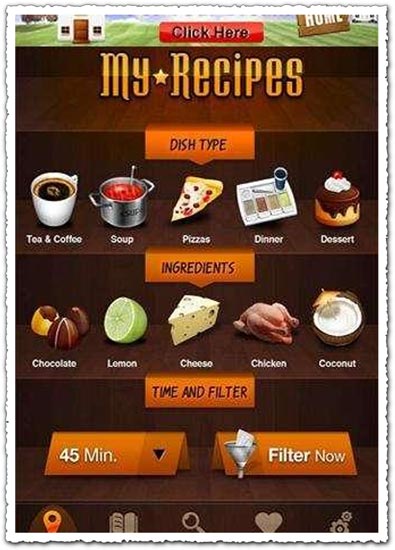 Recipes 2 Point 1.0 Android application