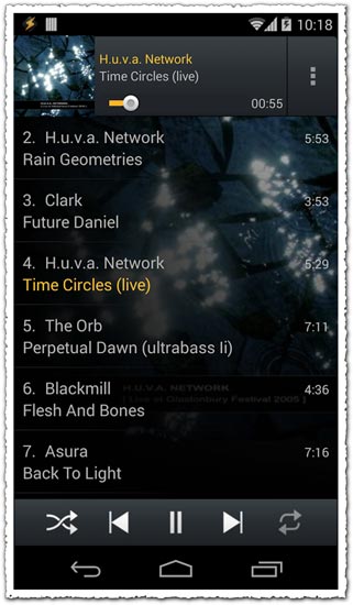 Winamp for Android 1.0 Android application