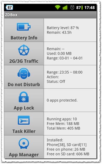 ZDbox 1.4.77 Android application