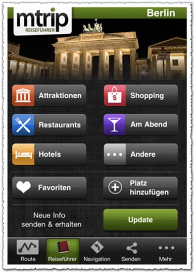 mTrip Berlin Travel Guide 1.0.8 Android application