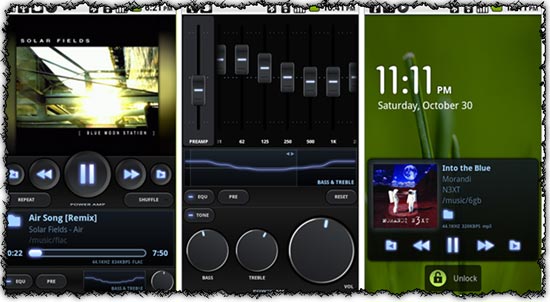 PowerAMP 1.1.326 application for Android