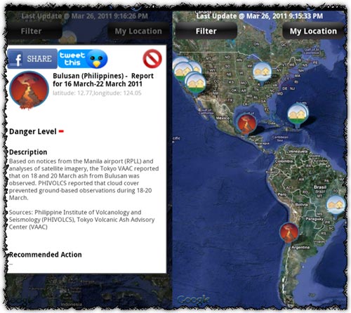 Real Time Warning Pro 1.0 application for Android