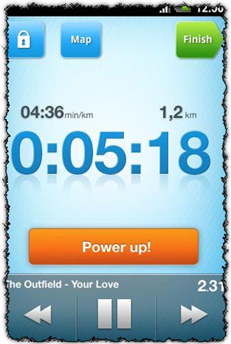 Runstar 1.0.3 application for Android
