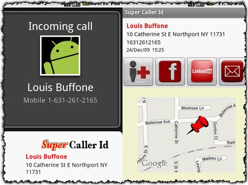 Super Caller Id 1.42 application for Android