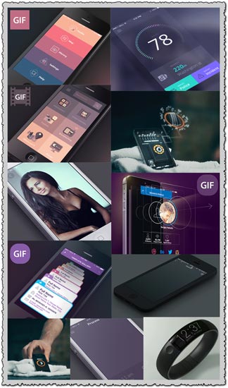 25 animations of mobile user interfaces