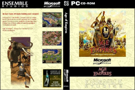 Age of empire game DVD cover