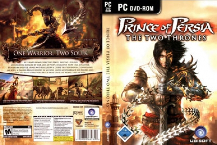 Prince of persia game DVD cover