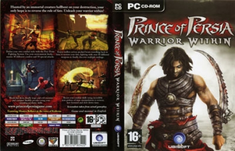 Prince of persia game DVD cover