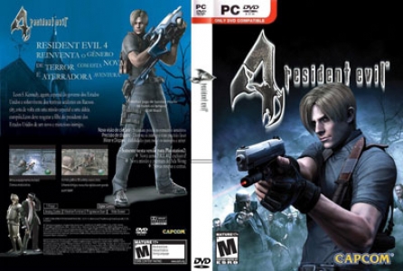 Resident evil 4 game DVD cover