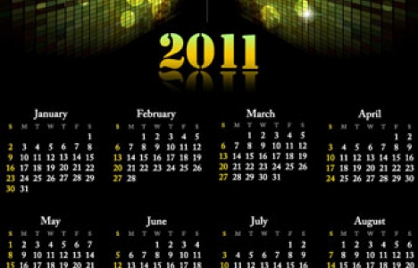 2011 calendar design