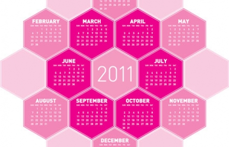 2011 calendar design