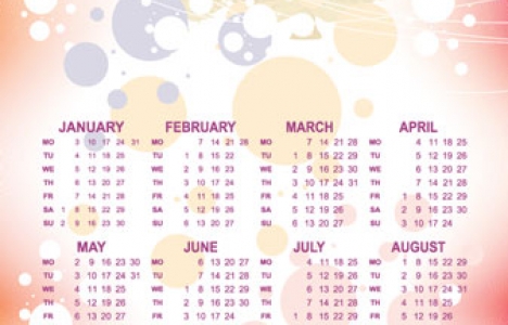 2011 calendar design