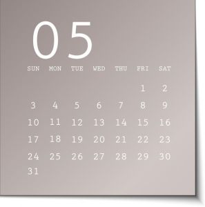 2015 calendar in metalic sticky notes vector