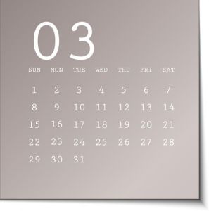 2015 calendar in metalic sticky notes template