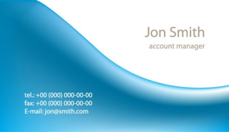 Corporate business cards