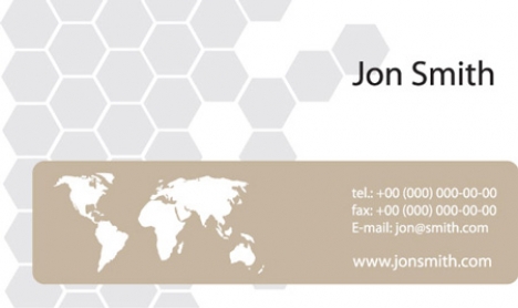 Corporate business cards