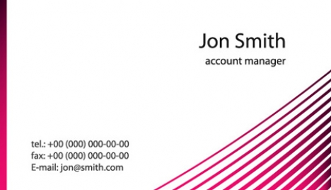 Corporate business cards