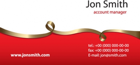 Corporate business cards