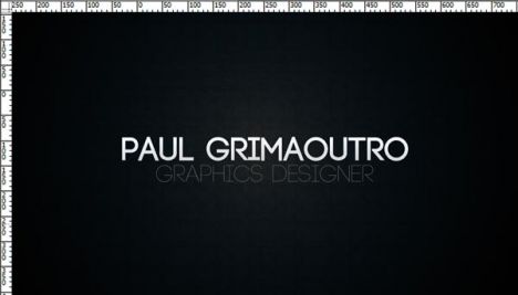 Corporate business card for Photoshop