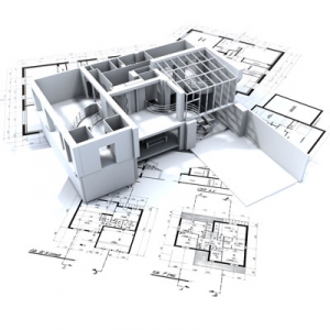 3D Construction and architectural image